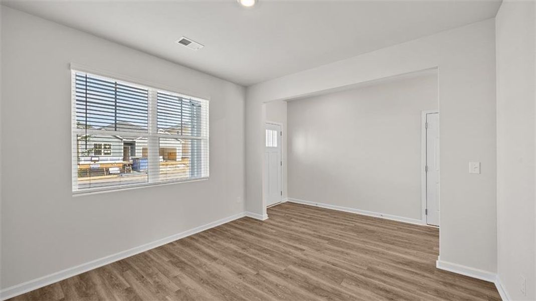 Spacious, unfurnished interior of a new home in Poplar Preserve, Newnan (Image 22). Spacious, unfurnished interior of a new home in Poplar Preserve, Newnan (Image 22).