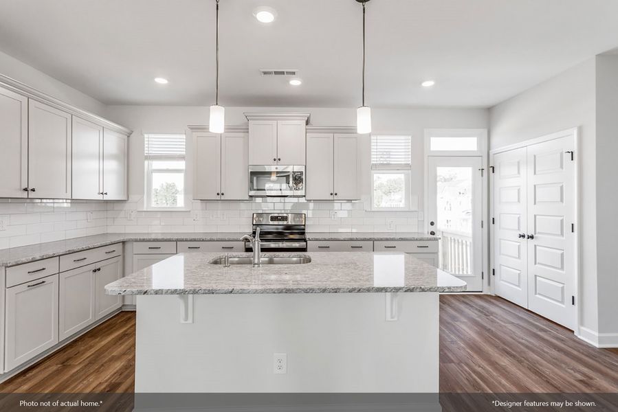 Furnished interior view inside a new home in Renaissance at White Oak, Garner (Image 6).
