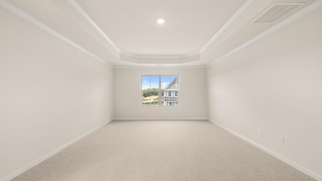 Spacious, unfurnished interior of a new home in Hamptons at Riverwood East, Dallas (Image 20). Spacious, unfurnished interior of a new home in Hamptons at Riverwood East, Dallas (Image 20).