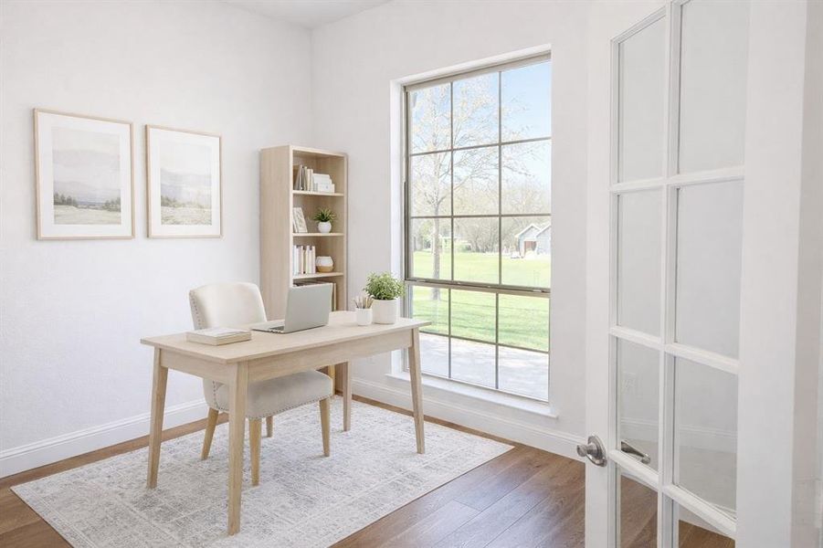 Formal Study Virtually Staged Formal Study Virtually Staged