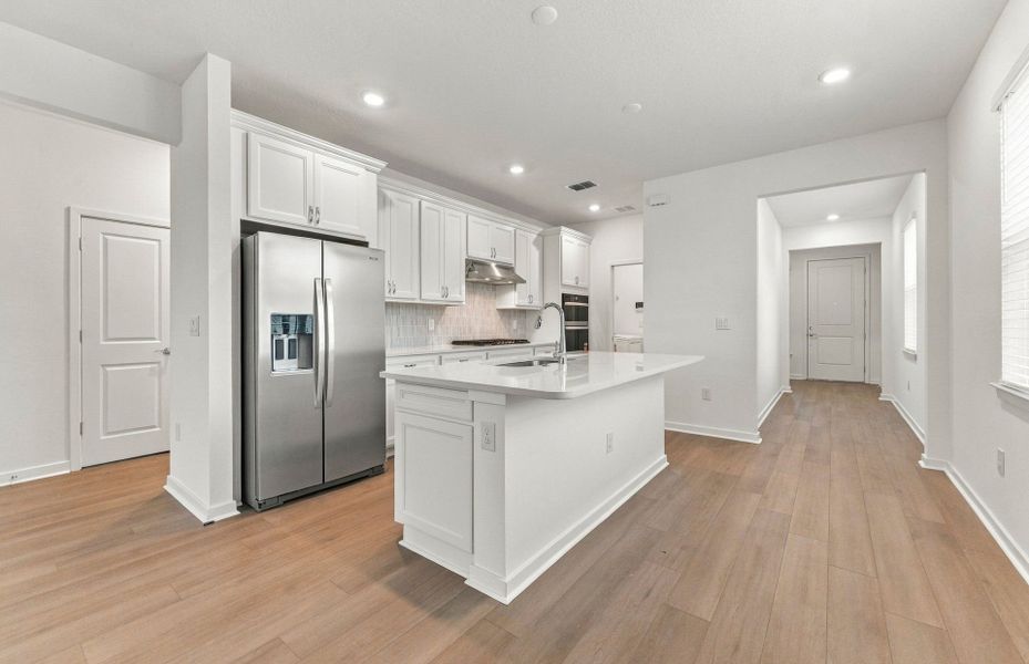 Furnished interior view inside a new home in Del Webb Sunchase, Parrish (Image 8).