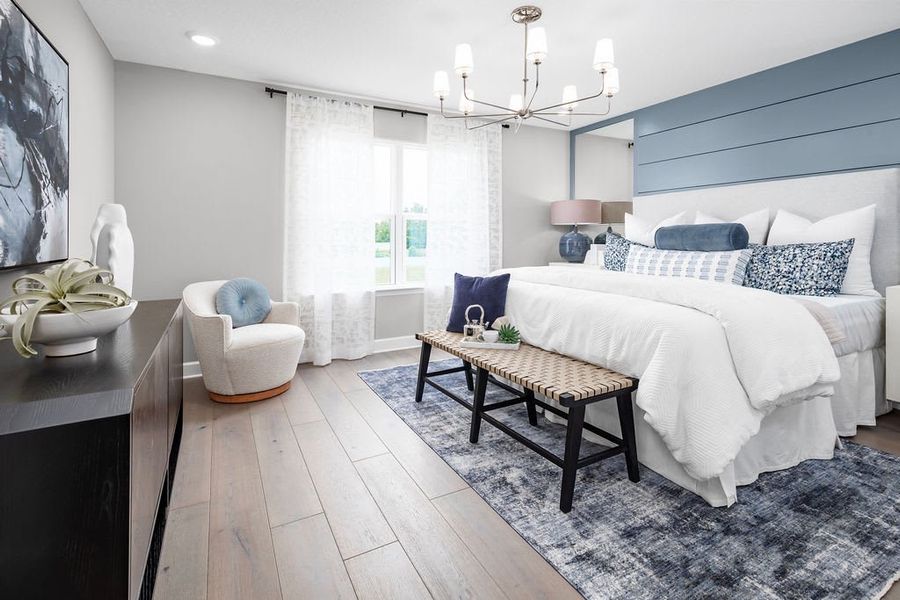 Primary Bedroom | Newcastle | Harrell Oaks in Orlando, FL | Landsea Homes