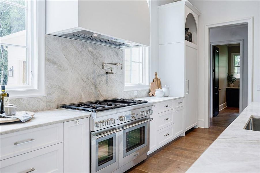 Furnished interior view inside a new home in , Canton (Image 12).