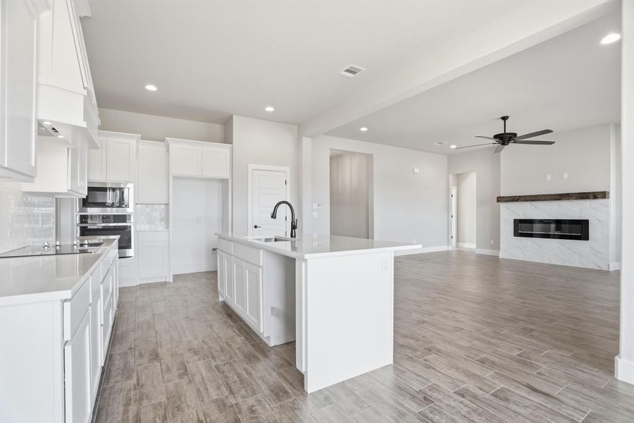 Furnished interior view inside a new home in Taylor Ranch, Springtown (Image 9).