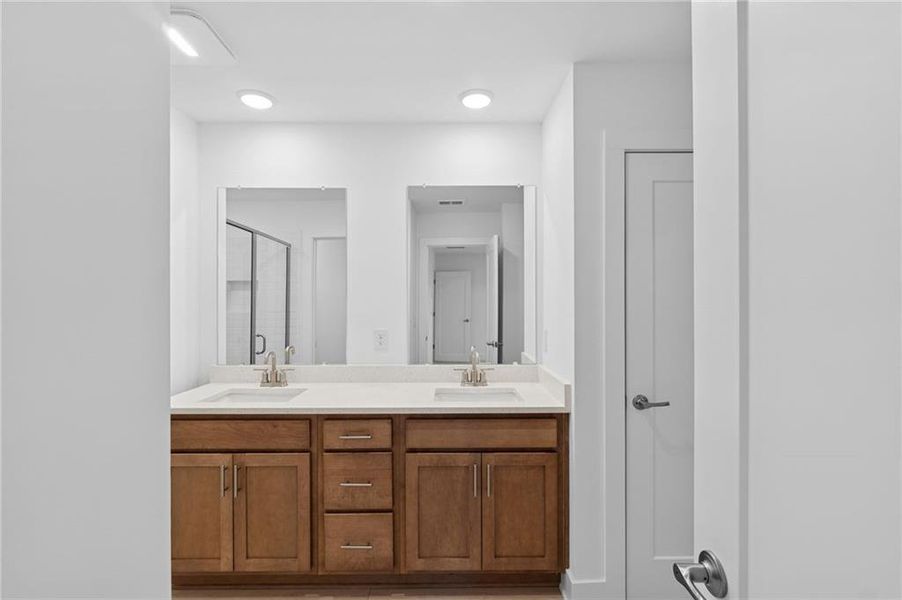 Furnished interior view inside a new home in Grandview Terrace, Canton (Image 6).