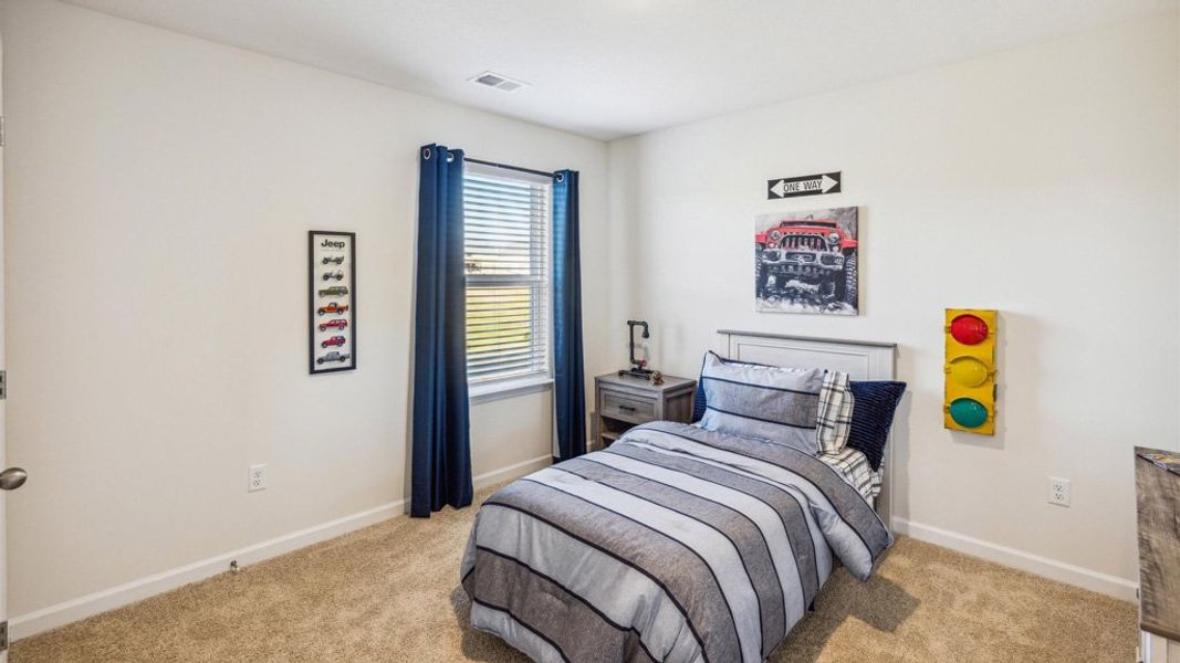 Furnished interior view inside a new home in Keebler Meadows, Johnson City (Image 22).