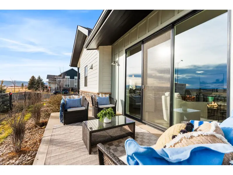 Exterior details and patio area of a home in , Fort Collins (Image 2).