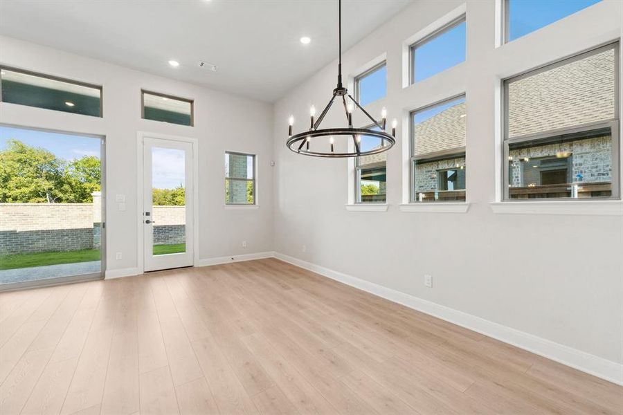 Spacious, unfurnished interior of a new home in South Pointe  Cottage Series, Mansfield (Image 26).