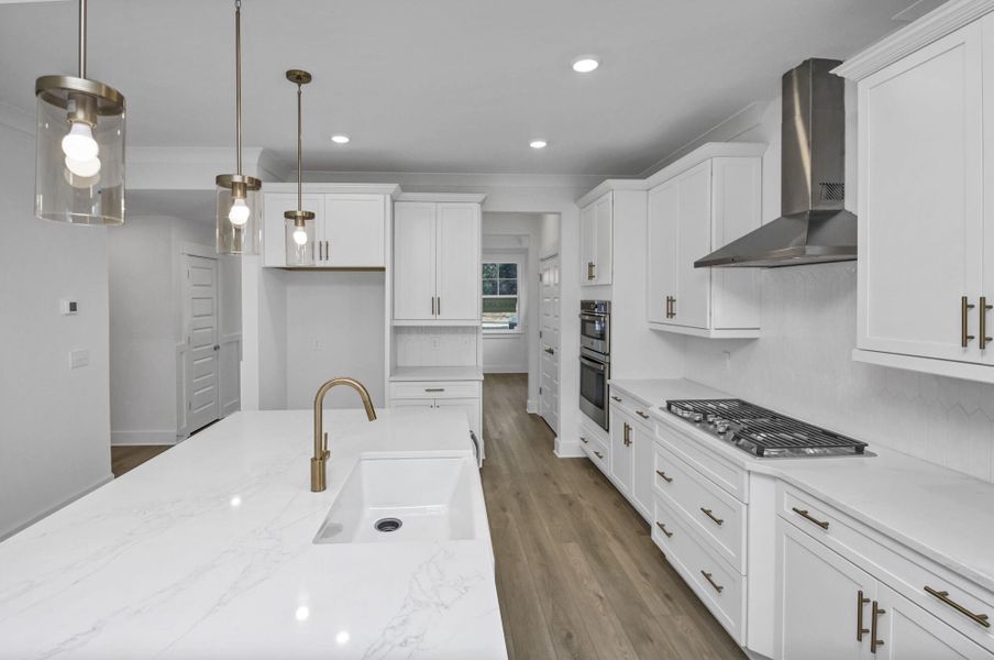 Furnished interior view inside a new home in Clubside Reserve at Summerlake, Lexington (Image 9).