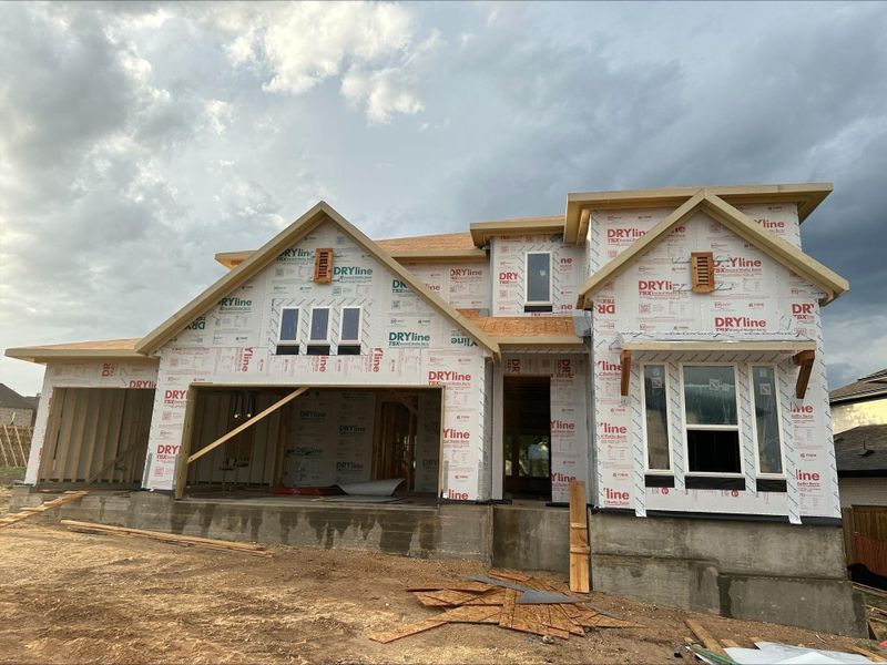129 Amber Oak Lane Under Construction