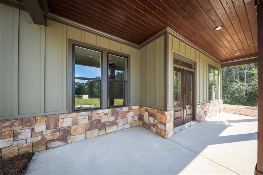 Exterior details and patio area of a home in , Temple (Image 3). Exterior details and patio area of a home in , Temple (Image 3).