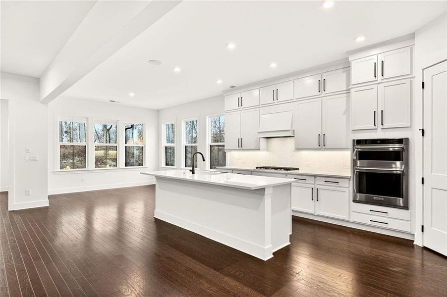 Furnished interior view inside a new home in , Cumming (Image 12).