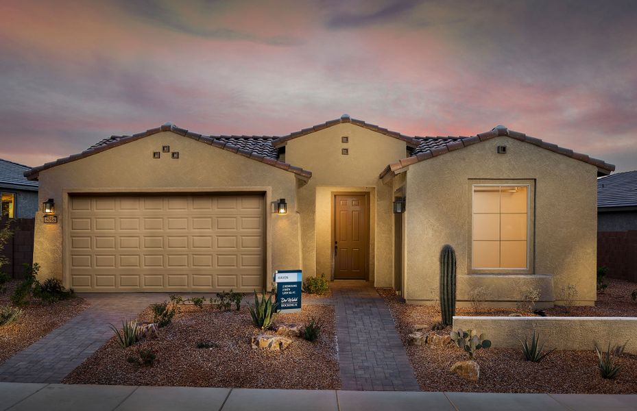 Representative exterior details of a home built from the Haven by Del Webb in Del Webb at Rocking K, Tucson (Image 3). Representative exterior details of a home built from the Haven by Del Webb in Del Webb at Rocking K, Tucson (Image 3).