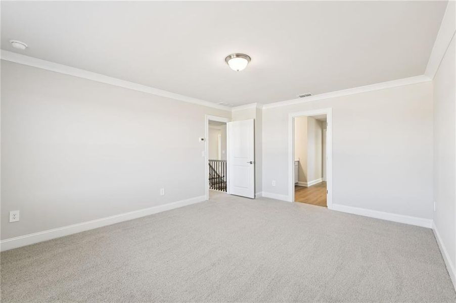 Spacious, unfurnished interior of a new home in River Pointe, Monroe (Image 47).