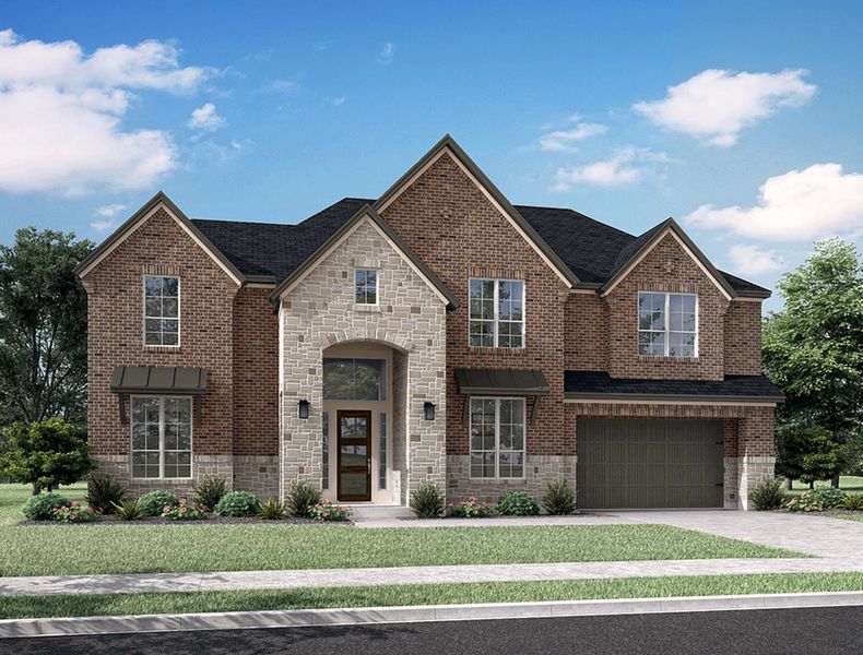 Image 6 representing the Lamesa by Tri Pointe Homes in Harvest Green, Richmond, TX.