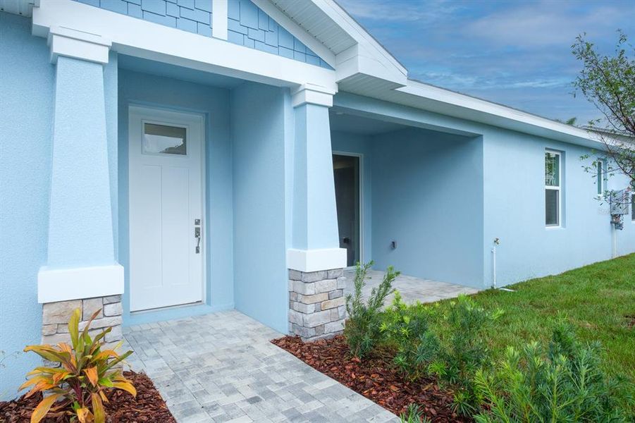 Exterior details and patio area of a home in , Clearwater (Image 24). Exterior details and patio area of a home in , Clearwater (Image 24).