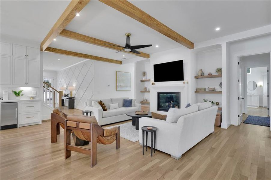 Furnished interior view inside a new home in , Acworth (Image 42). Furnished interior view inside a new home in , Acworth (Image 42).