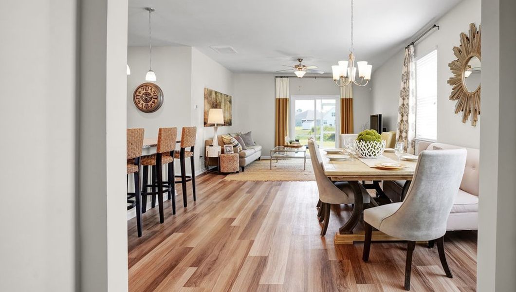 Representative furnished interior of a home built from the Robie by D.R. Horton in The Pines at New Hampstead, Savannah (Image 4).