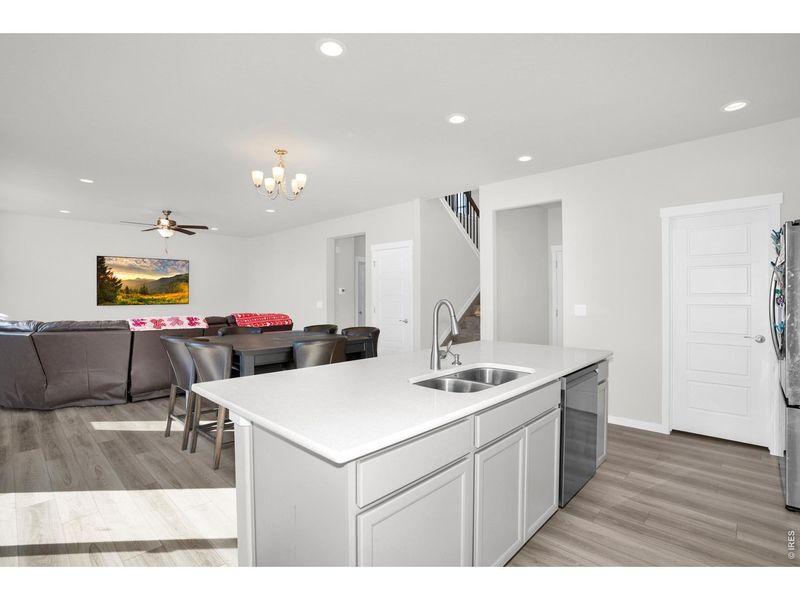 Furnished interior view inside a new home in Hidden Valley – Clover Collection, Severance (Image 18).