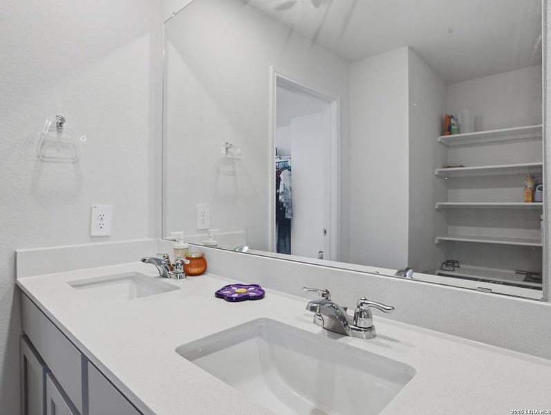 Close-up of interior finishes inside a home in Watermill, Uhland (Image 21).