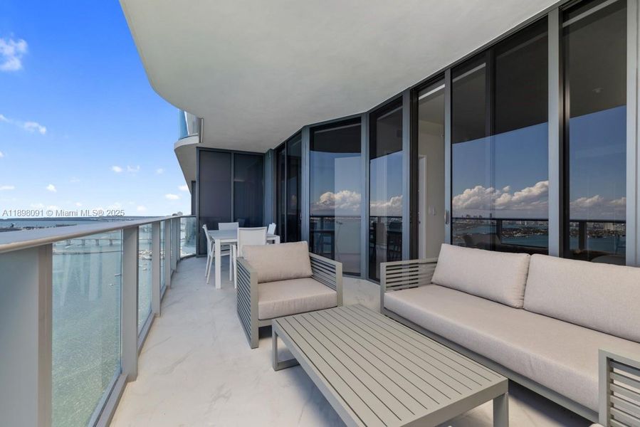 Exterior details and patio area of a home in , Miami (Image 22). Exterior details and patio area of a home in , Miami (Image 22).