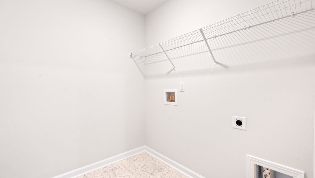 Representative unfurnished interior of a home built from the PENWELL by D.R. Horton in Baxter Village, Boiling Springs (Image 29).