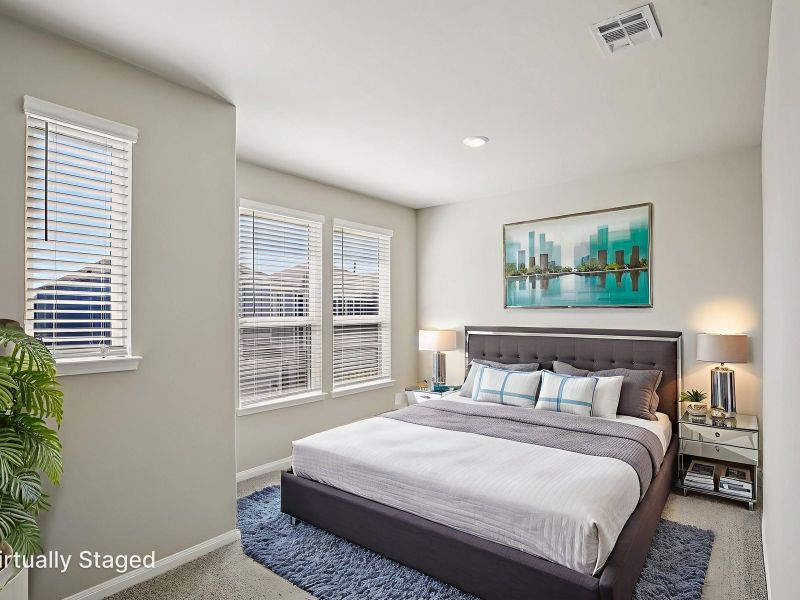 Furnished interior view inside a new home in Kemah Crossing - Luxe Series, Kemah (Image 12). Furnished interior view inside a new home in Kemah Crossing - Luxe Series, Kemah (Image 12).