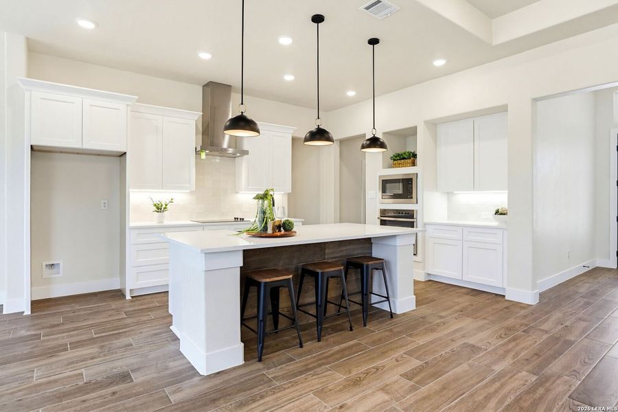 Furnished interior view inside a new home in , Spring Branch (Image 11).