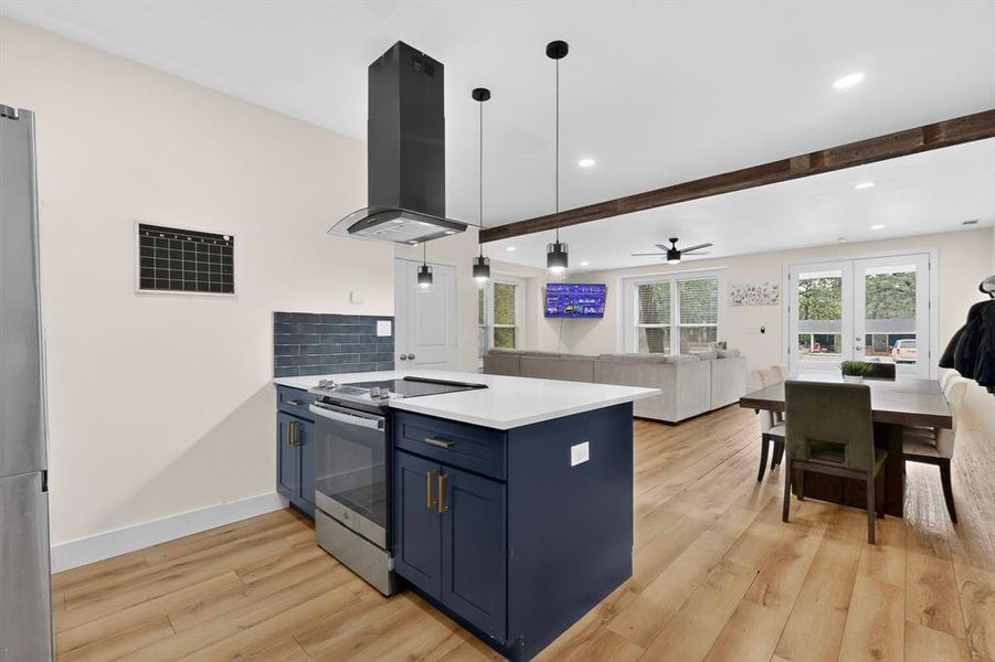 Furnished interior view inside a new home in , Mabank (Image 29).