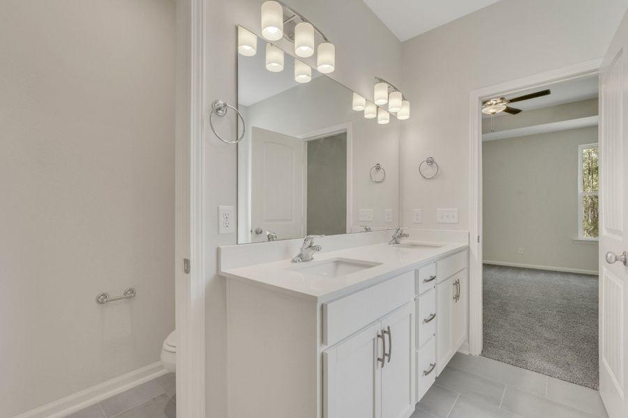 Furnished interior view inside a new home in McAllister Pointe, Richmond Hill (Image 11).