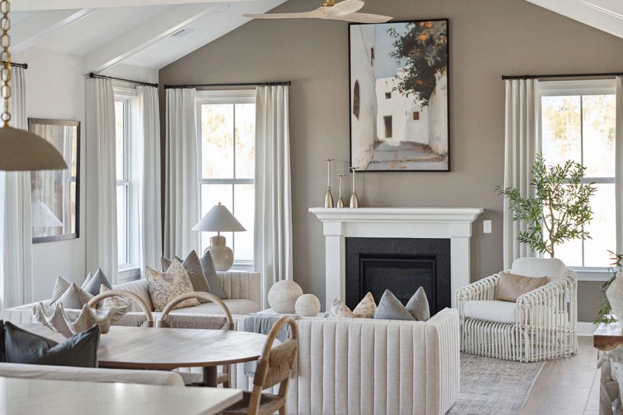 Furnished interior view inside a new home in , Summerville (Image 19). Furnished interior view inside a new home in , Summerville (Image 19).