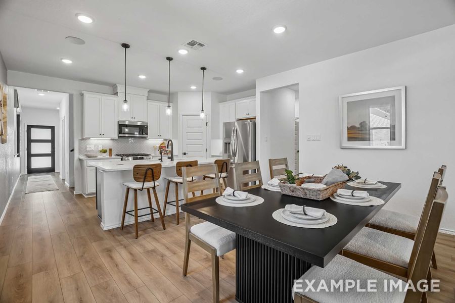 Representative furnished interior of a home built from the The Pinecrest A by Davidson Homes LLC in Fairway Crossing, Converse (Image 10).