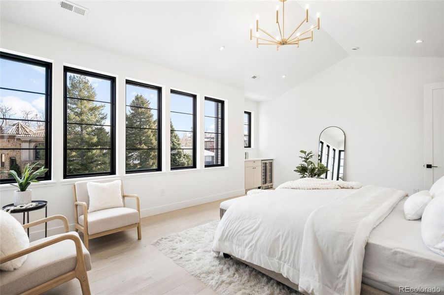 Furnished interior view inside a new home in , Denver (Image 19).