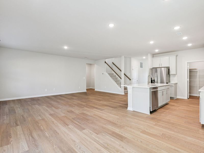 Spacious, unfurnished interior of a new home in Marshburn Landing - Signature Series, Wendell (Image 17). Spacious, unfurnished interior of a new home in Marshburn Landing - Signature Series, Wendell (Image 17).