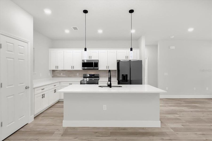 Furnished interior view inside a new home in , Citrus Springs (Image 3).