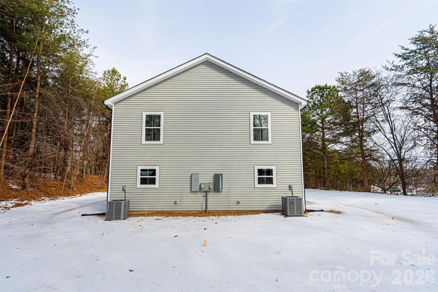Exterior details and patio area of a home in , Newton (Image 4). Exterior details and patio area of a home in , Newton (Image 4).