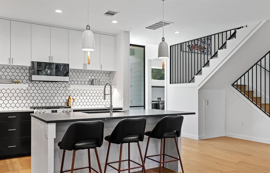 An entertainer's dream kitchen.