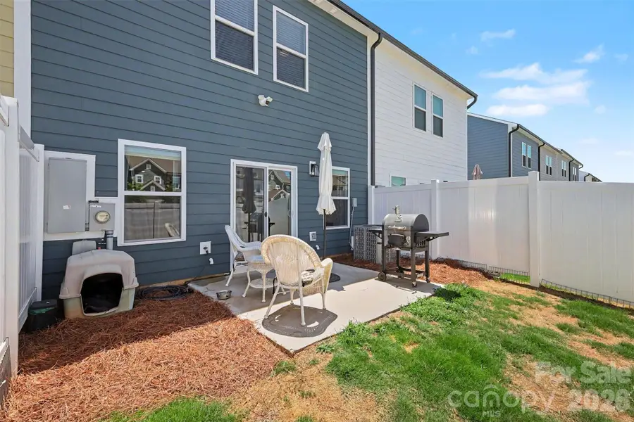 Exterior details and patio area of a home in , Clover (Image 4).