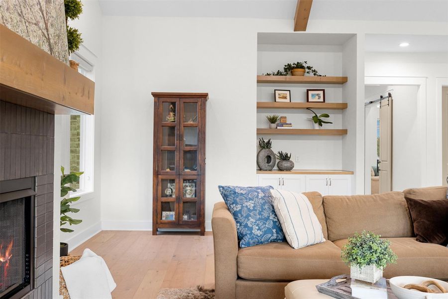 Furnished interior view inside a new home in , College Station (Image 36).