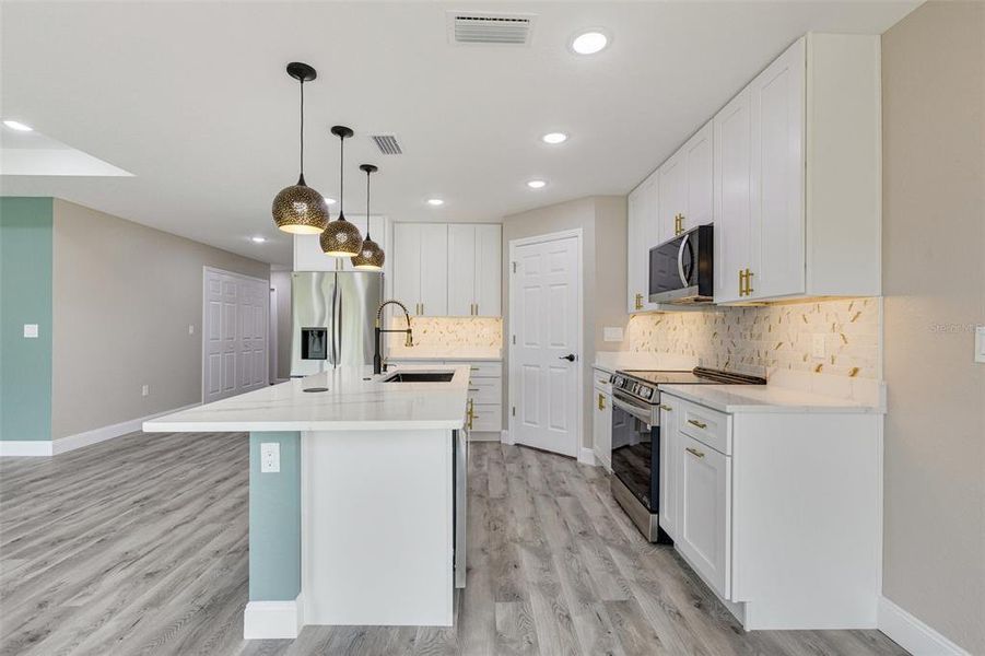Furnished interior view inside a new home in , Rotonda West (Image 13).