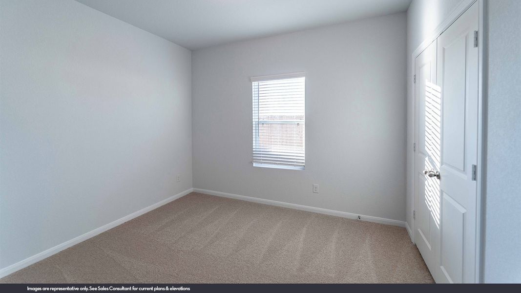 Representative unfurnished interior of a home built from the Maple by CastleRock Communities in Chasin Heights, Converse (Image 19).