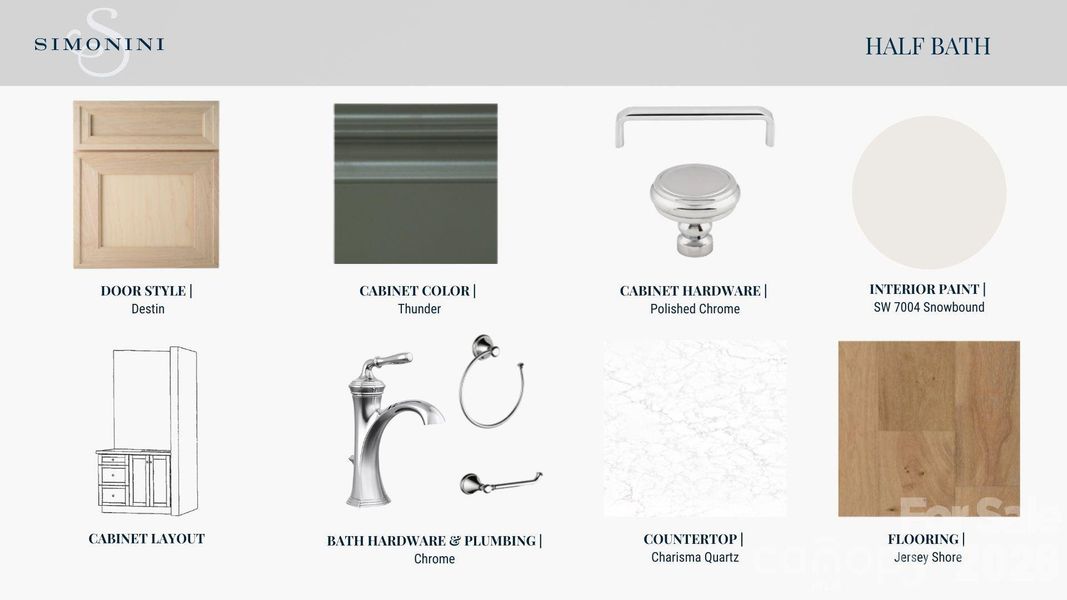 Half Bath Selections