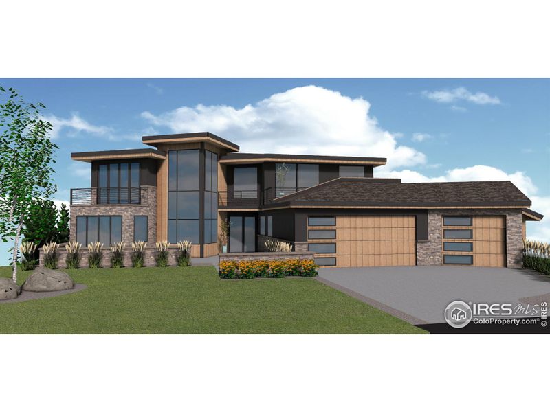 Front of Home Rendering