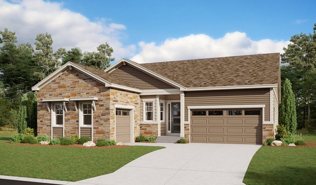 The Delaney Elevation A The Delaney Elevation A