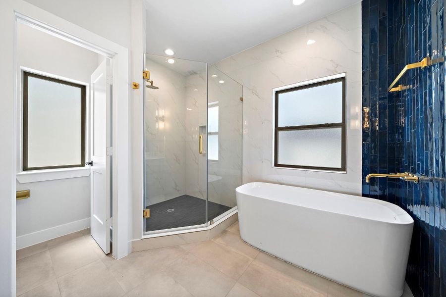Furnished interior view inside a new home in , Houston (Image 15).