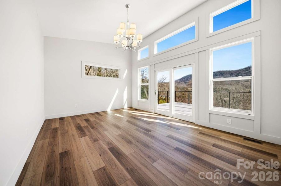 Spacious, unfurnished interior of a new home in , Canton (Image 24).