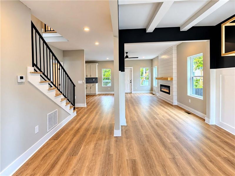 Spacious, unfurnished interior of a new home in , Macon (Image 8).