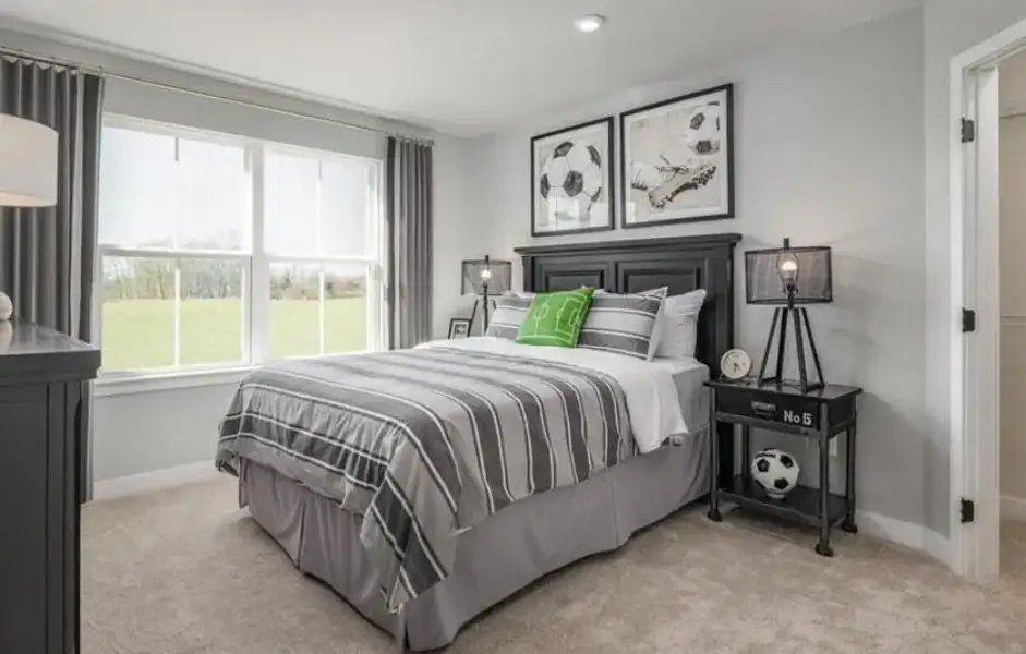 Furnished interior view inside a new home in , Commerce (Image 21).