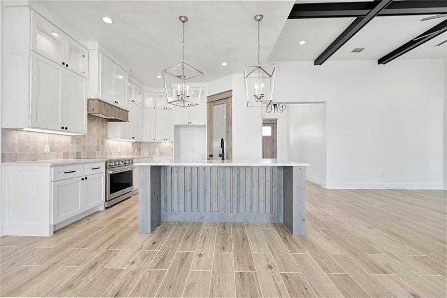 Furnished interior view inside a new home in , Azle (Image 12).