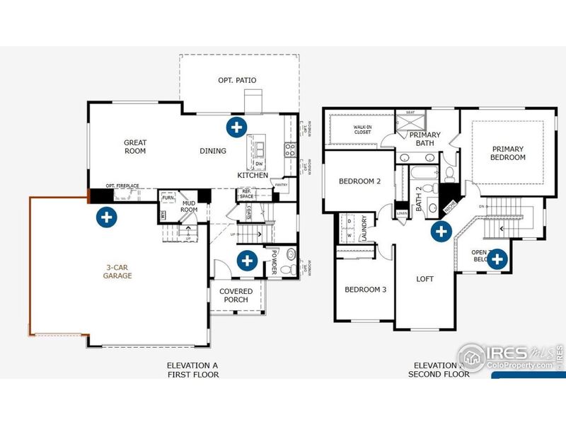 2D floor plan layout of this home in Cherry Meadows, Brighton, CO (Image 3). 2D floor plan layout of this home in Cherry Meadows, Brighton, CO (Image 3).